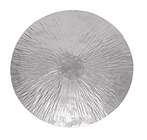 Deco 79 Steel Wall Decor and Sophisticated Design, Grey Finish
