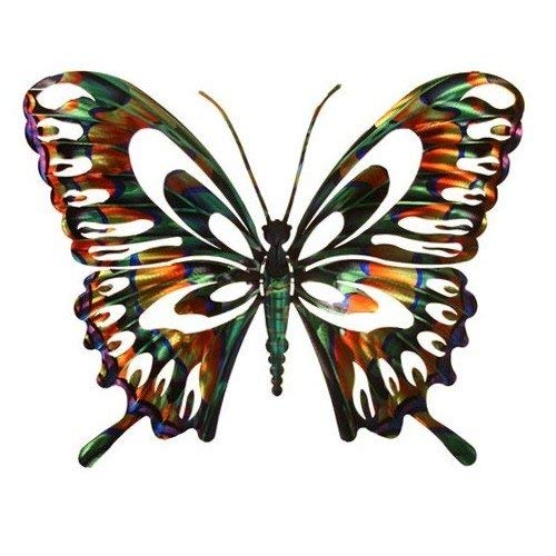 Next Innovations WA3DLBFLYMULTI Butterfly Refraxions 3D Wall Art, Large, Multi